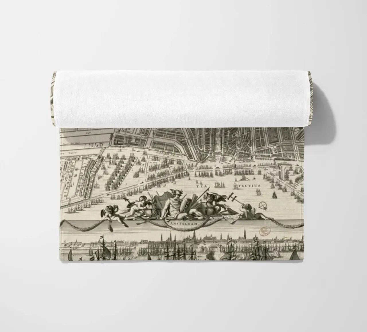 Amsterdam, The Netherlands, 1683 telo mare da Artokoloro Quint Lox Ltd