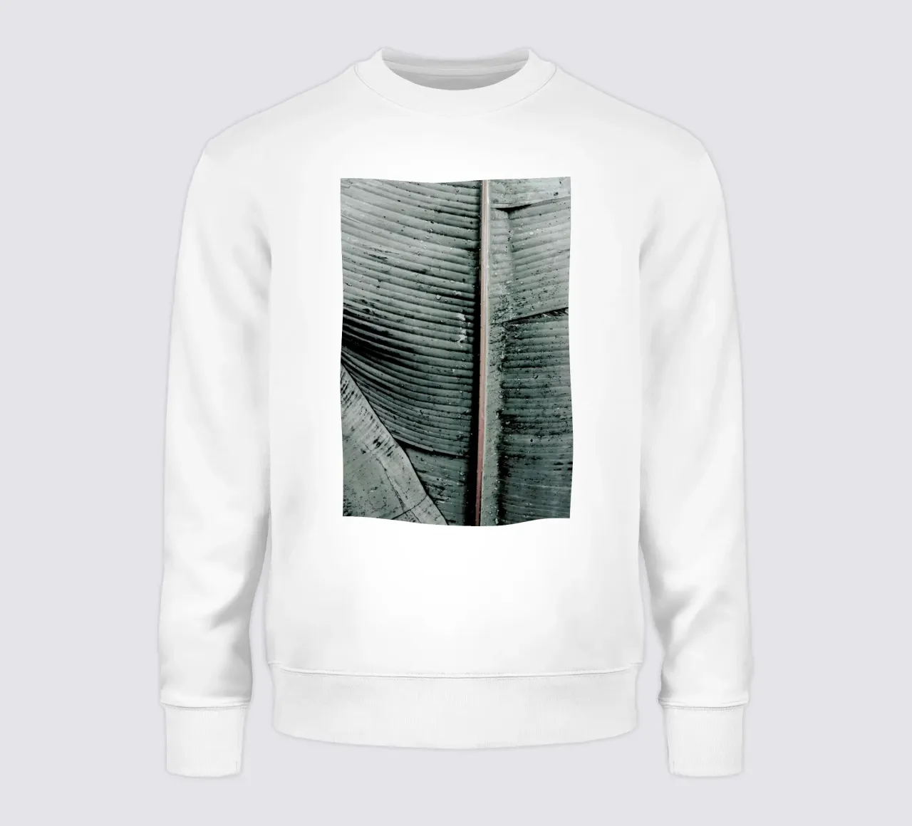 Beach Palm Patterns 8 Sweatshirt von Chris Abatzis