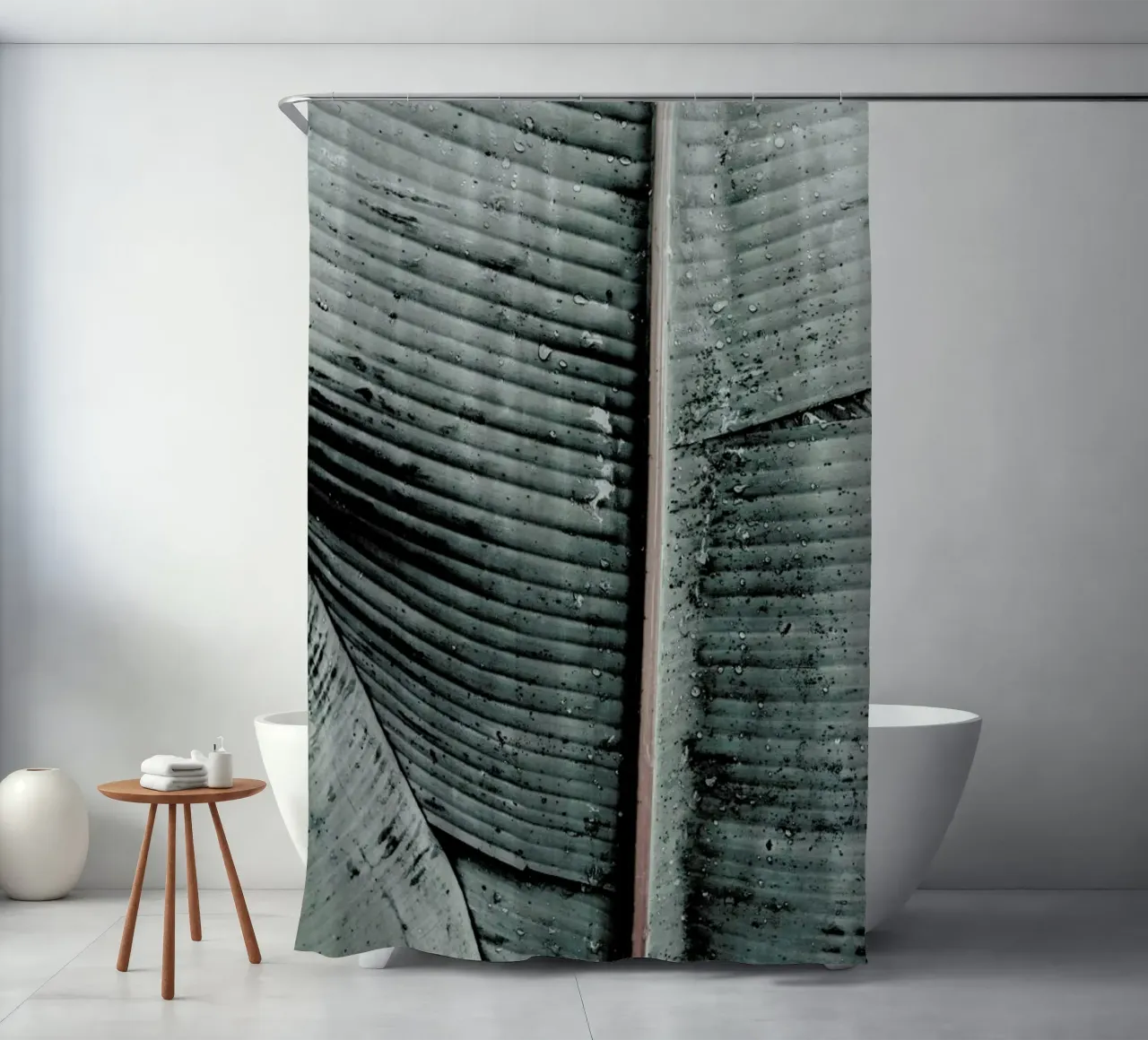 Beach Palm Patterns 8 tenda da doccia da Chris Abatzis