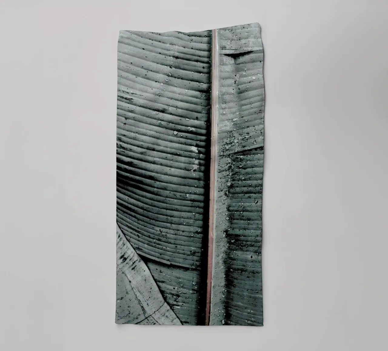 Beach Palm Patterns 8 towel by Chris Abatzis