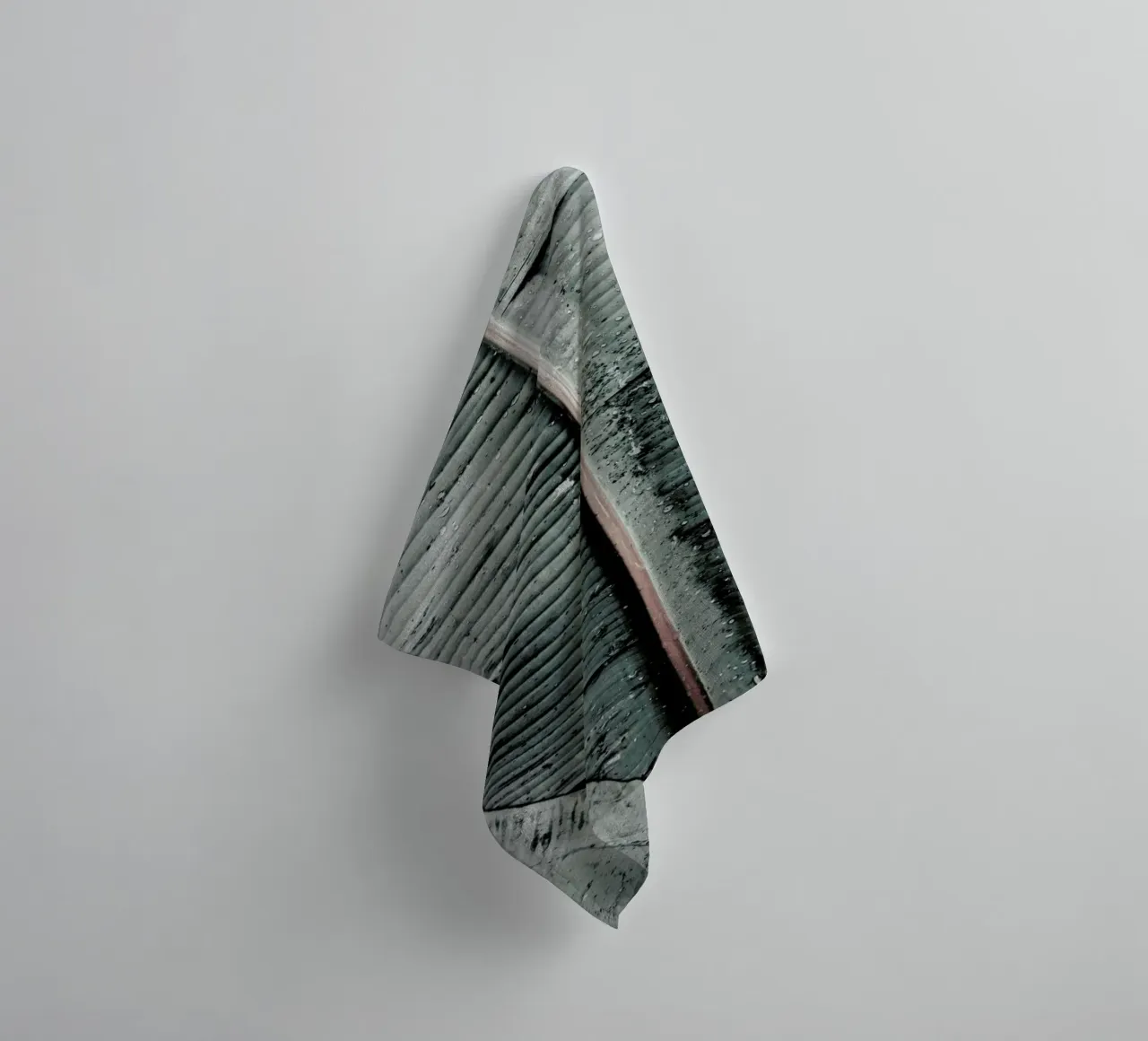 Beach Palm Patterns 8 towel by Chris Abatzis