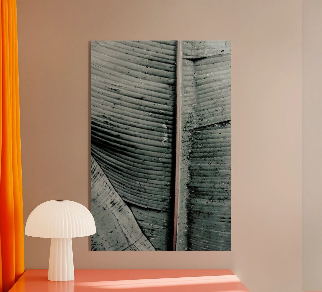Beach Palm Patterns 8 plexiglass da Chris Abatzis