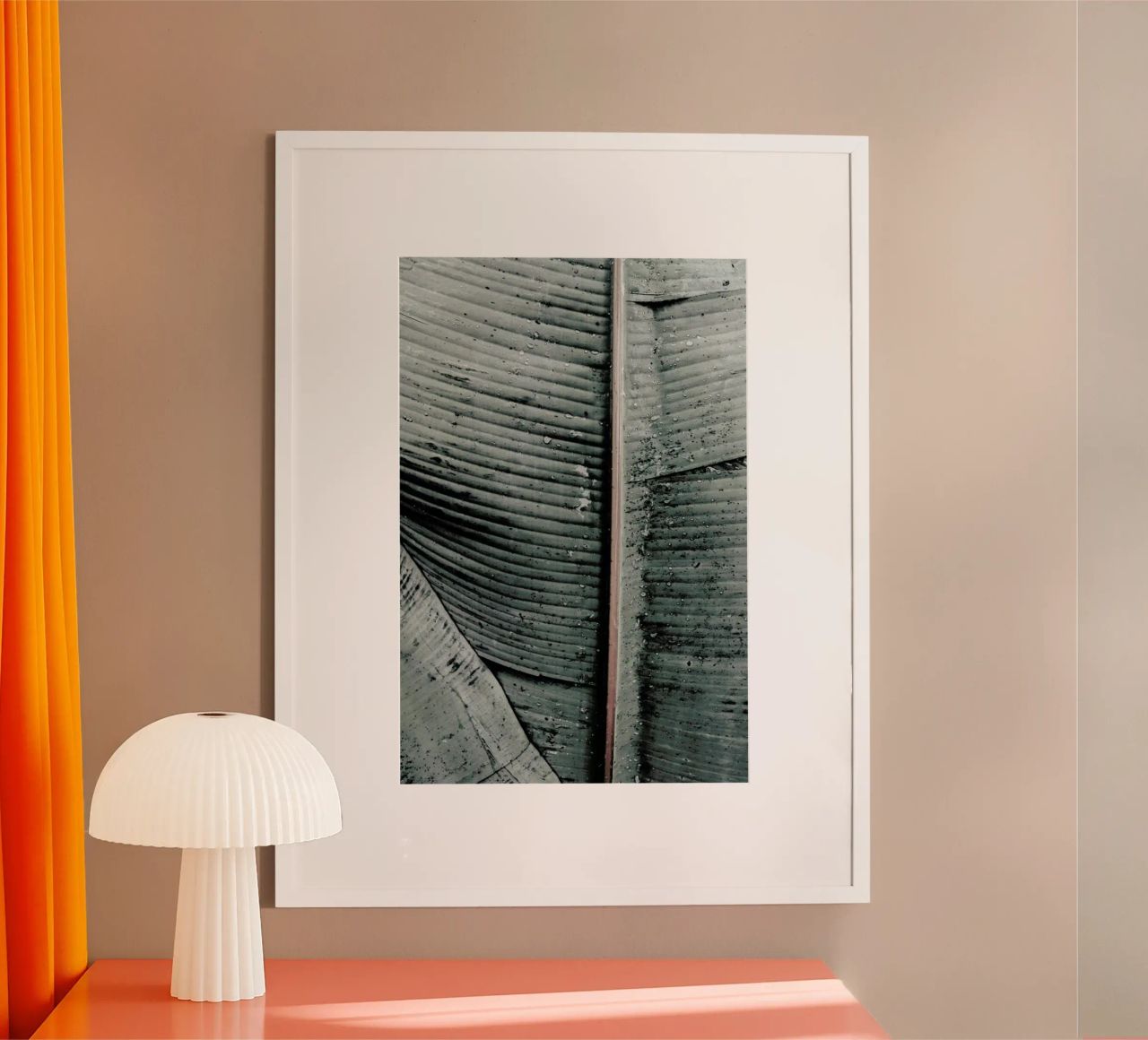 Beach Palm Patterns 8 poster da Chris Abatzis