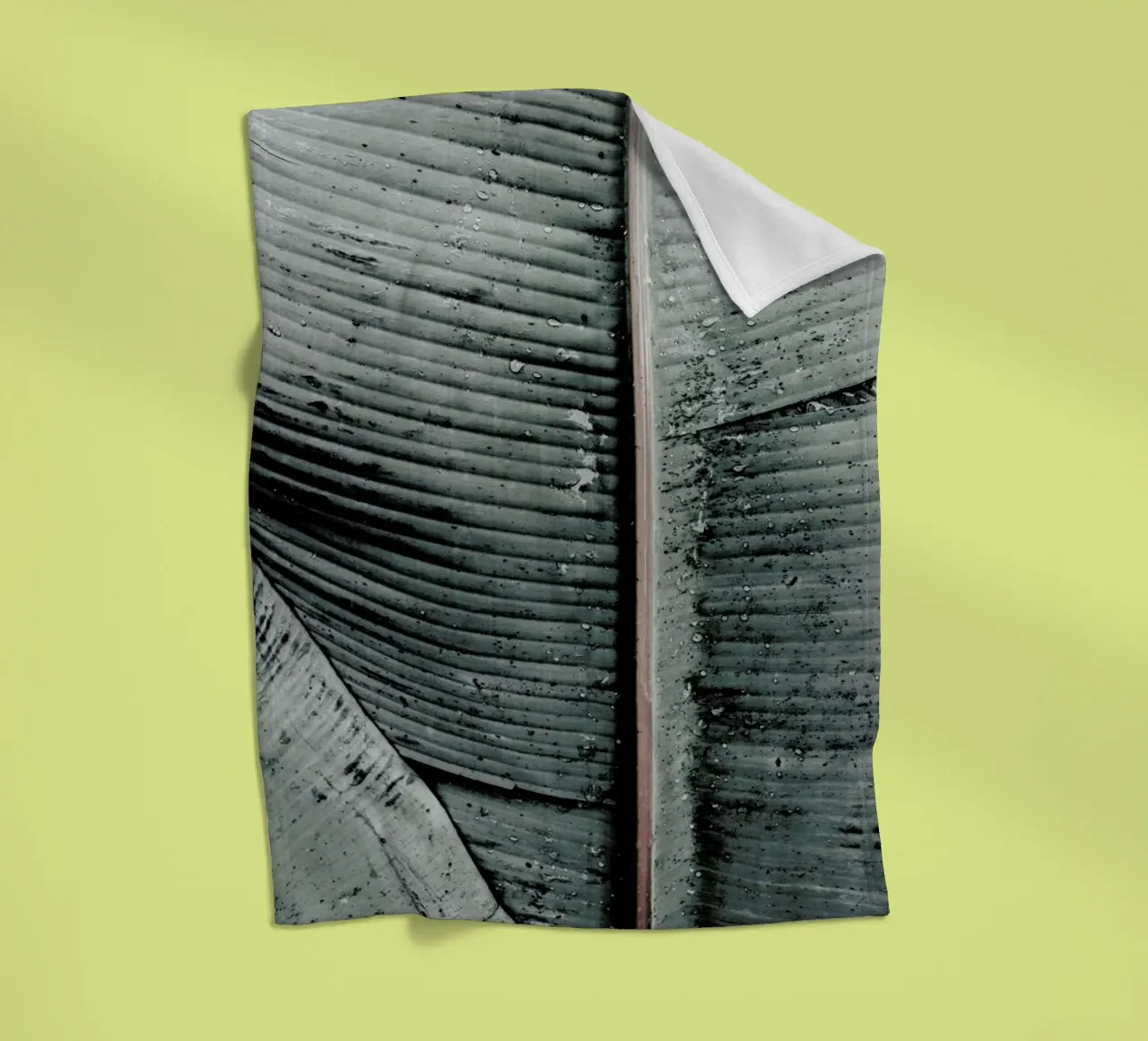 Beach Palm Patterns 8 coperta in pile da Chris Abatzis