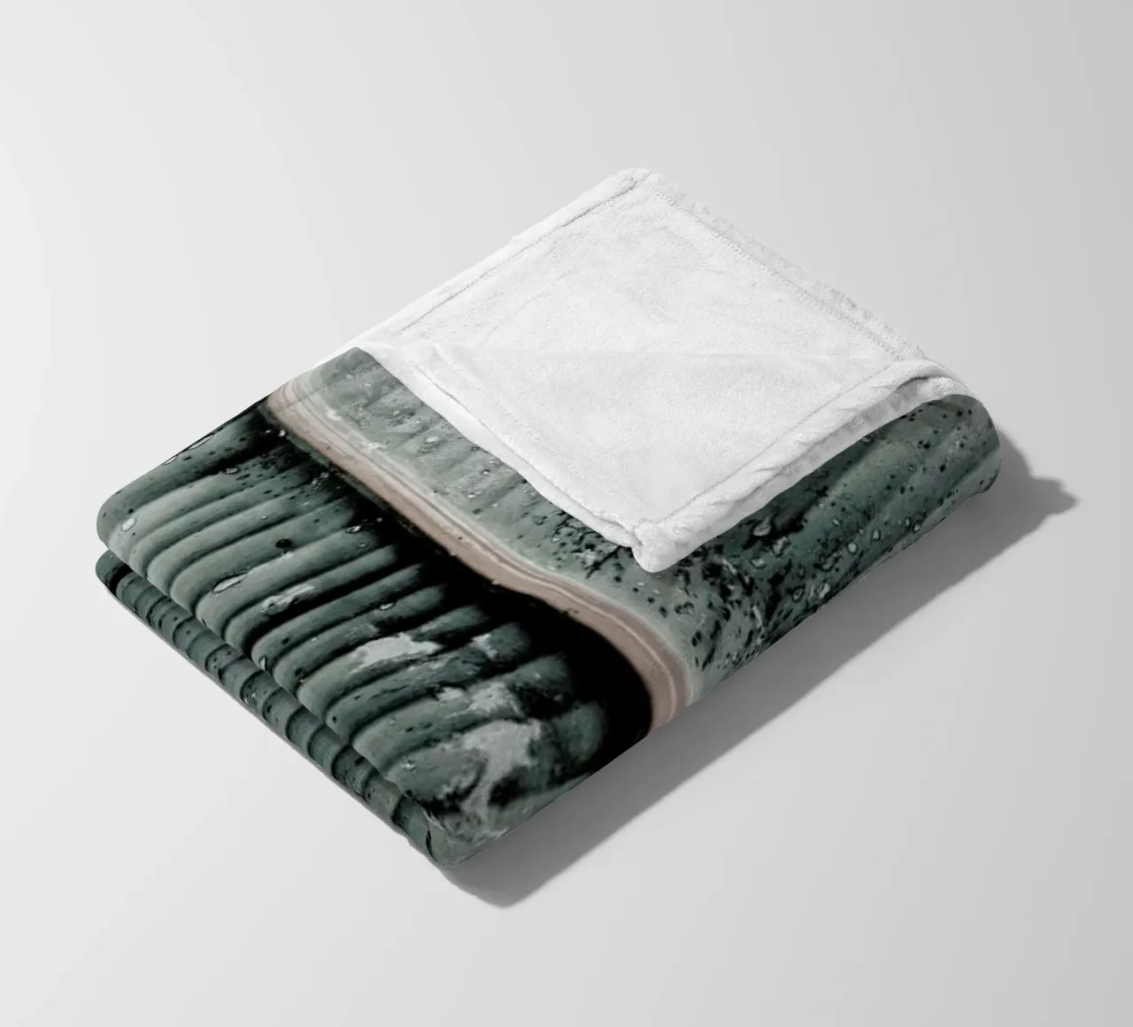 Beach Palm Patterns 8 coperta in pile da Chris Abatzis