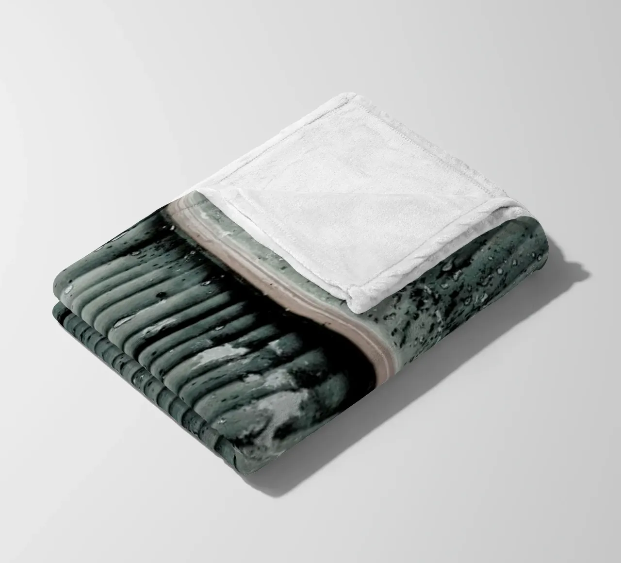 Beach Palm Patterns 8 coperta in pile da Chris Abatzis