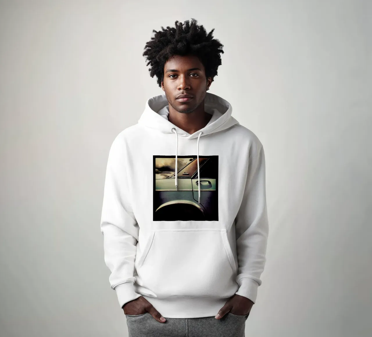 G.L. Self belief felpa con cappuccio da Ballack Art House