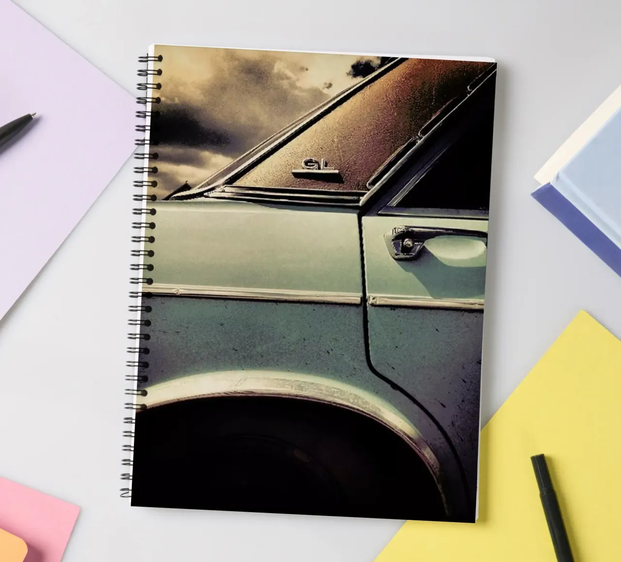 G.L. Self belief spiral notebook by Ballack Art House