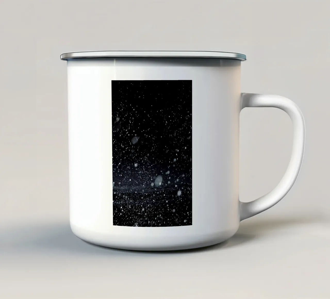 Water Pattern 5 enamel mug by Chris Abatzis