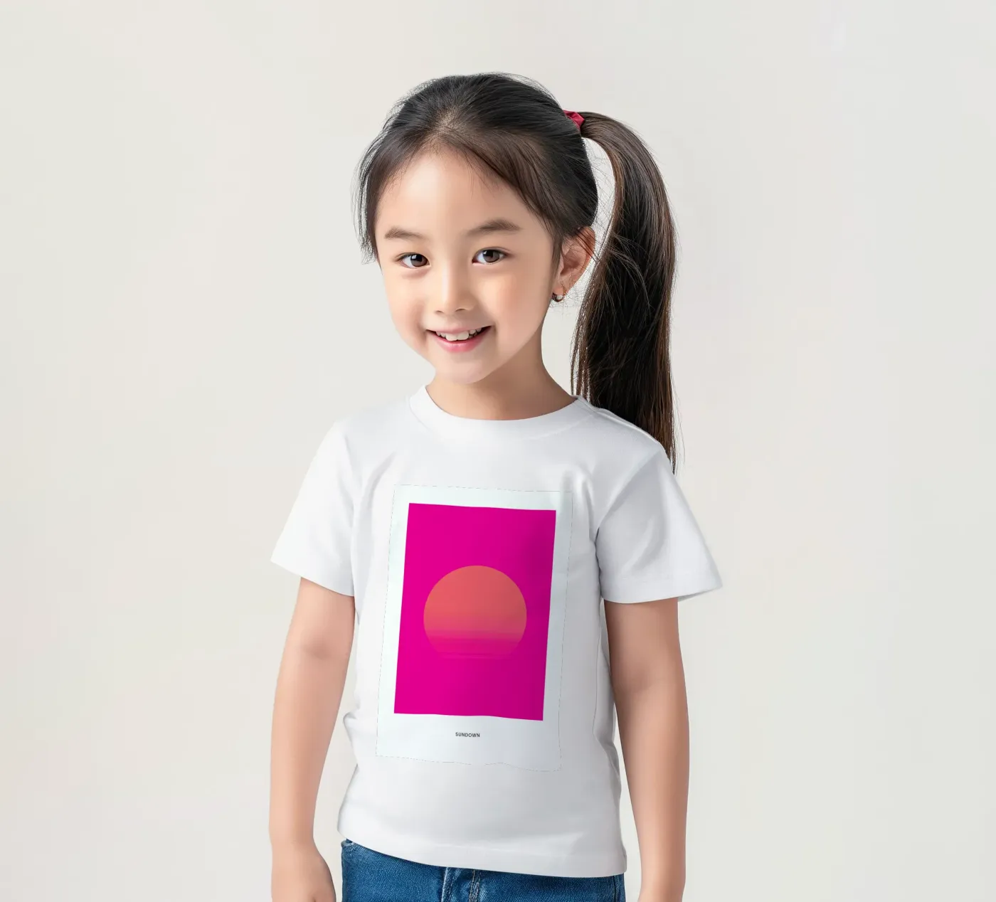 Sundown #9 t-shirt bambini da daylight design studio