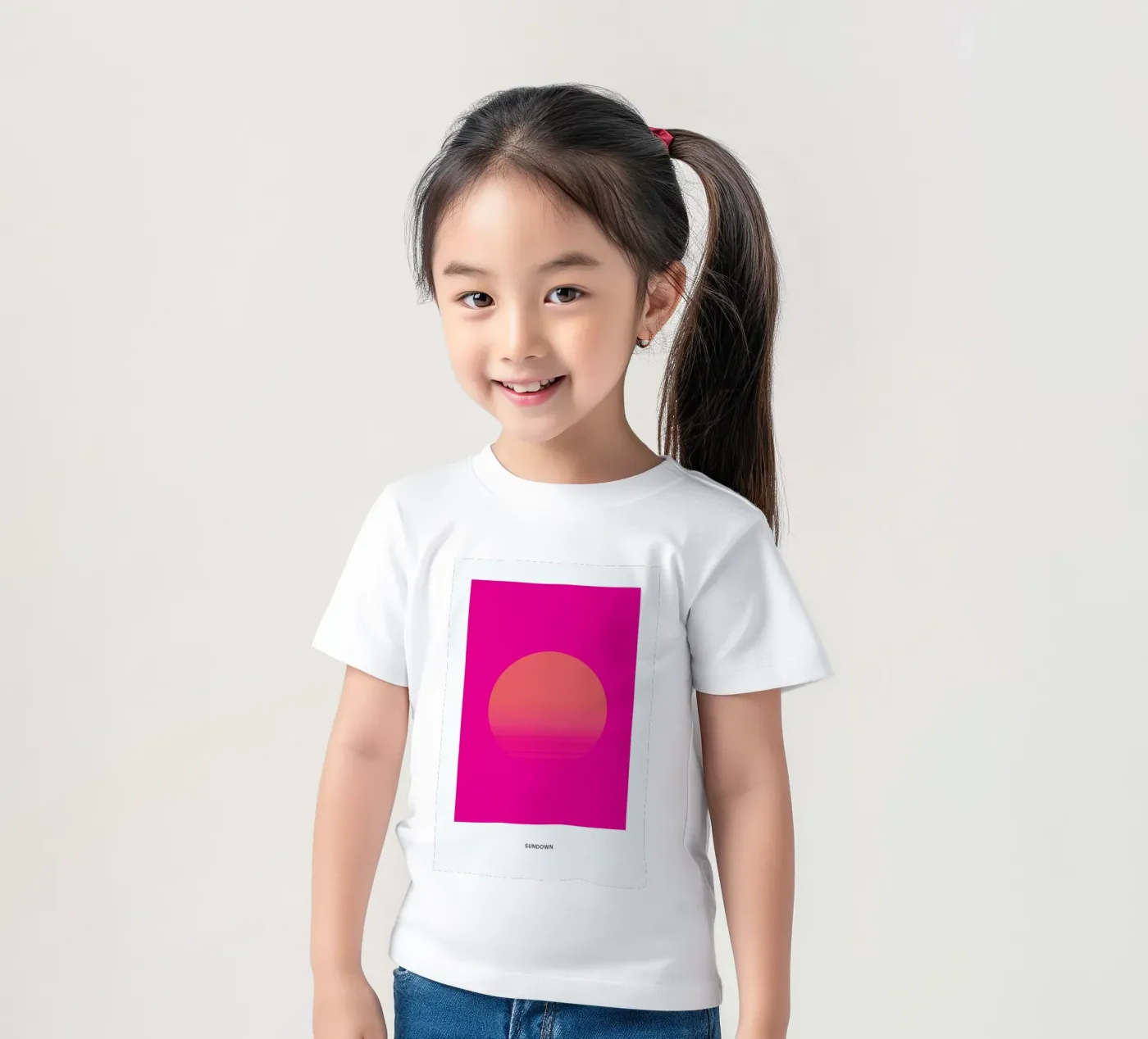 Sundown #9 t-shirt bambini da daylight design studio