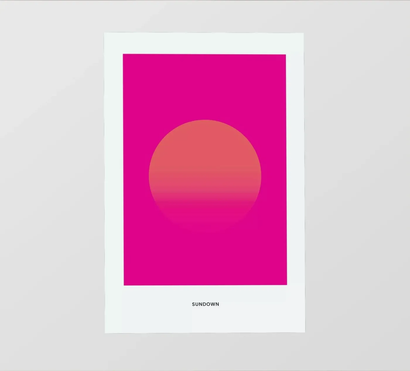 Sundown #9 pellicola backlit da daylight design studio
