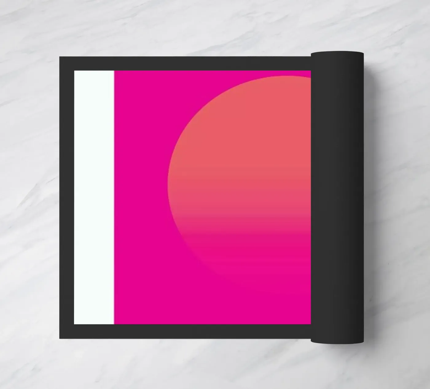 Sundown #9 doormat by daylight design studio