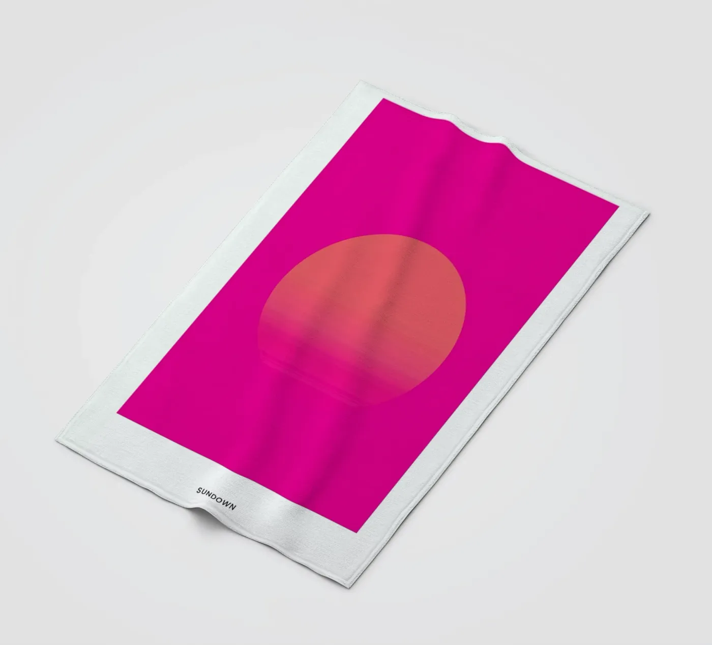Sundown #9 fleecedeken van daylight design studio