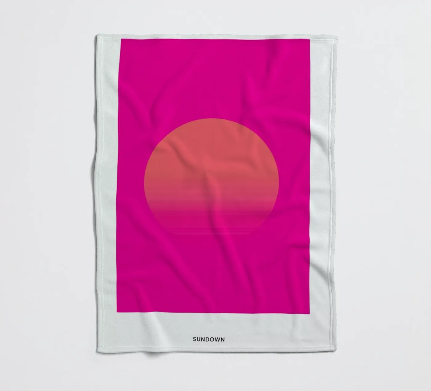 Sundown #9 Fleecedecke von daylight design studio