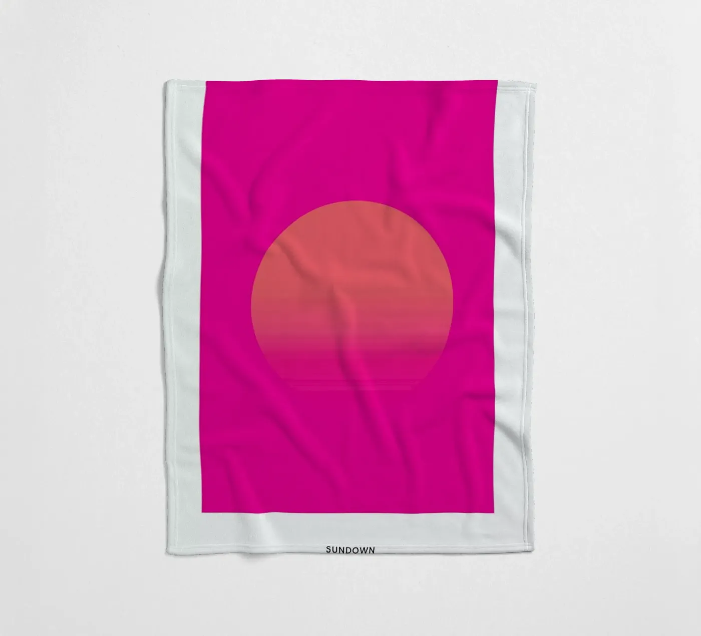 Sundown #9 Fleecedecke von daylight design studio