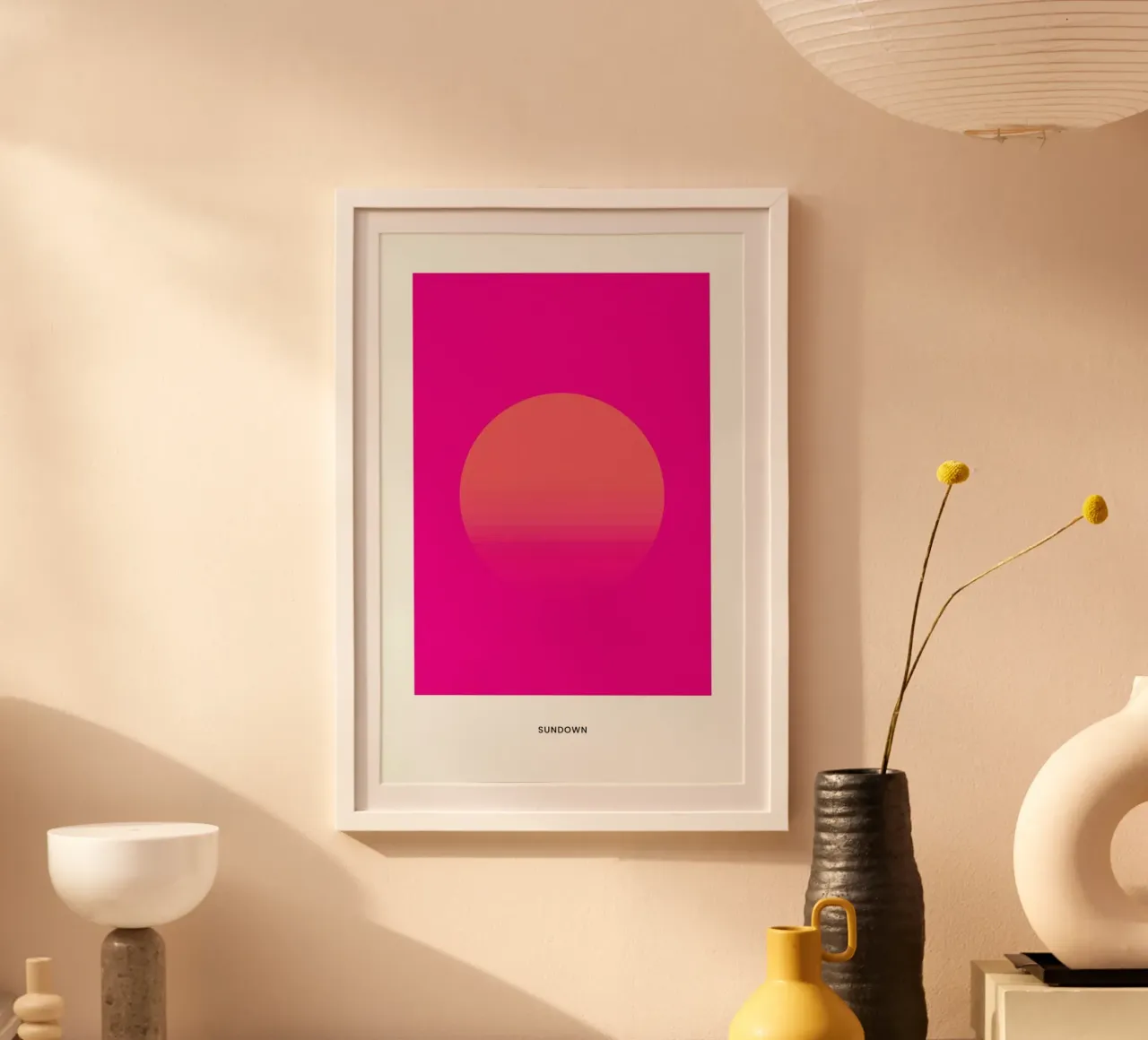 Sundown #9 poster da daylight design studio