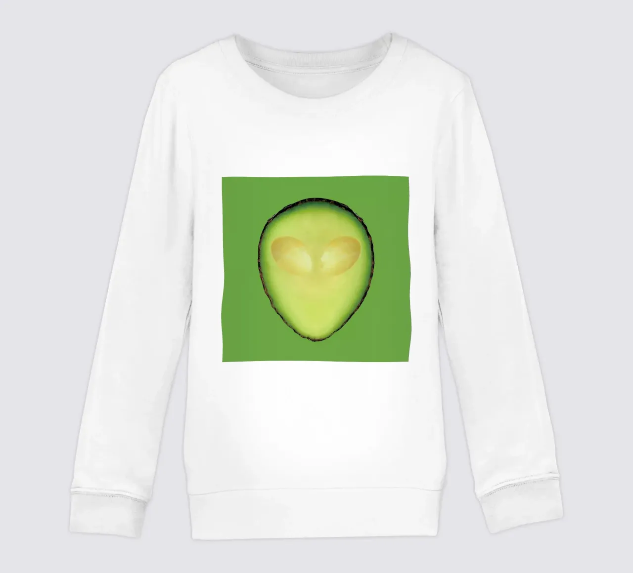 Avocalien felpa bambino da suckertom
