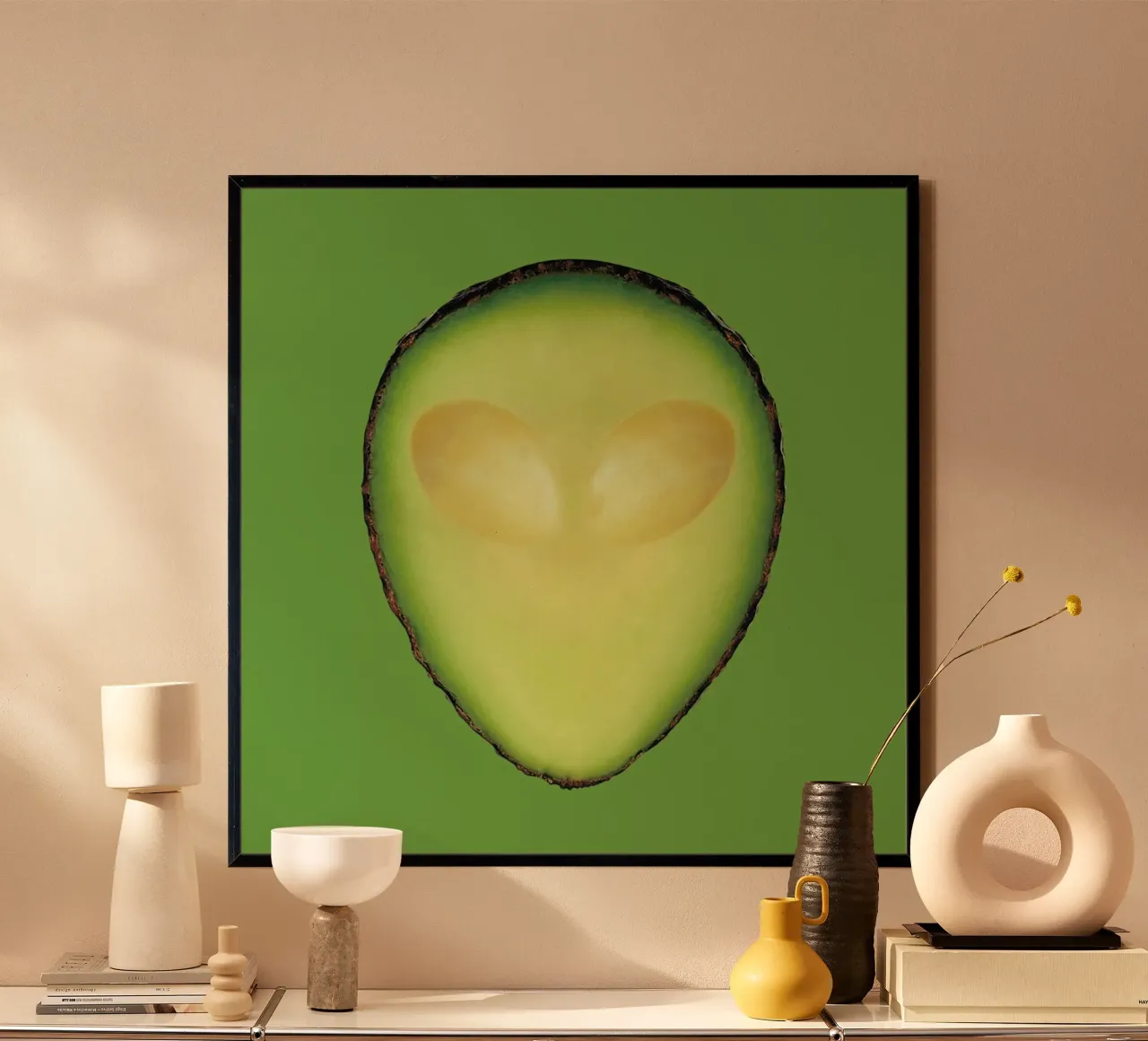 Avocalien poster con telaio in plastica da suckertom