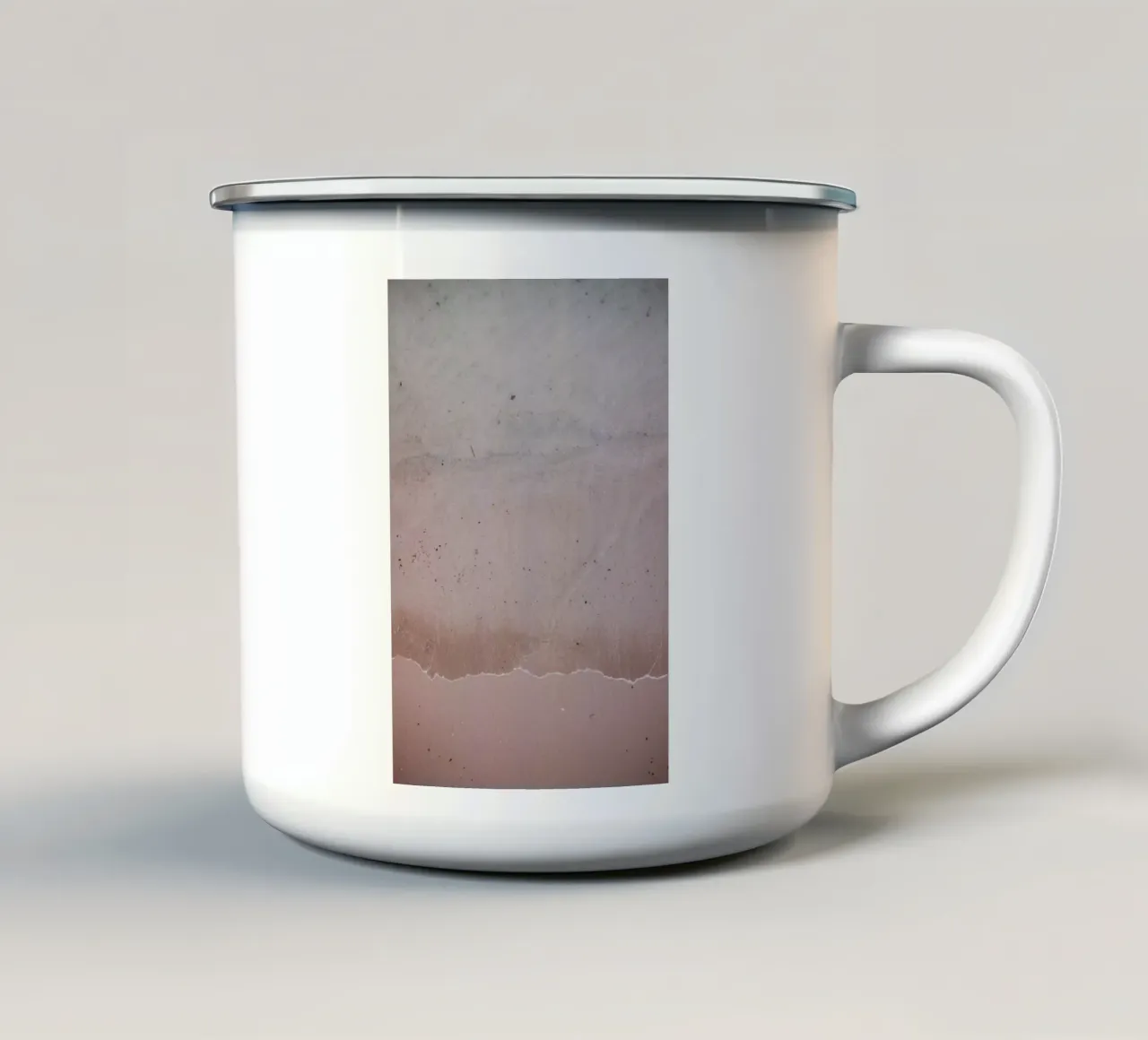 Beach Patterns 4 tazza in smalto da Chris Abatzis