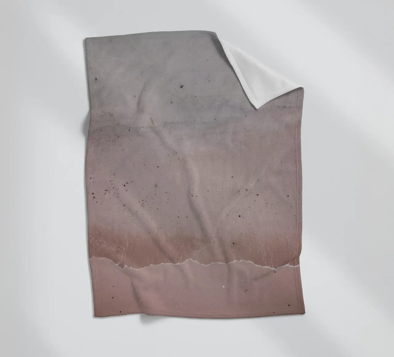 Beach Patterns 4 Fleecedecke von Chris Abatzis