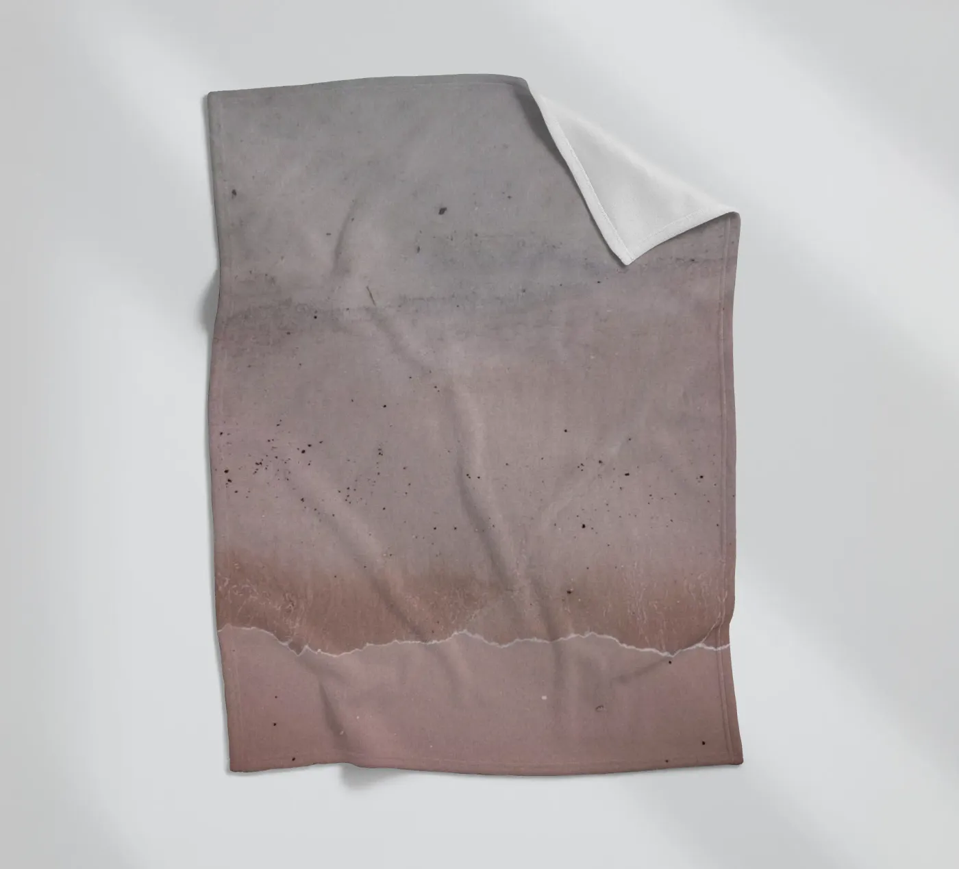 Beach Patterns 4 fleece blanket by Chris Abatzis