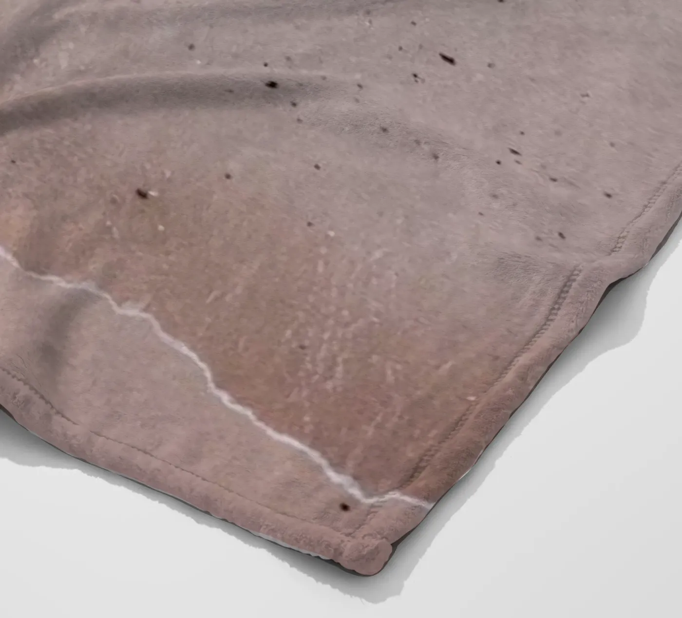 Beach Patterns 4 fleece blanket by Chris Abatzis