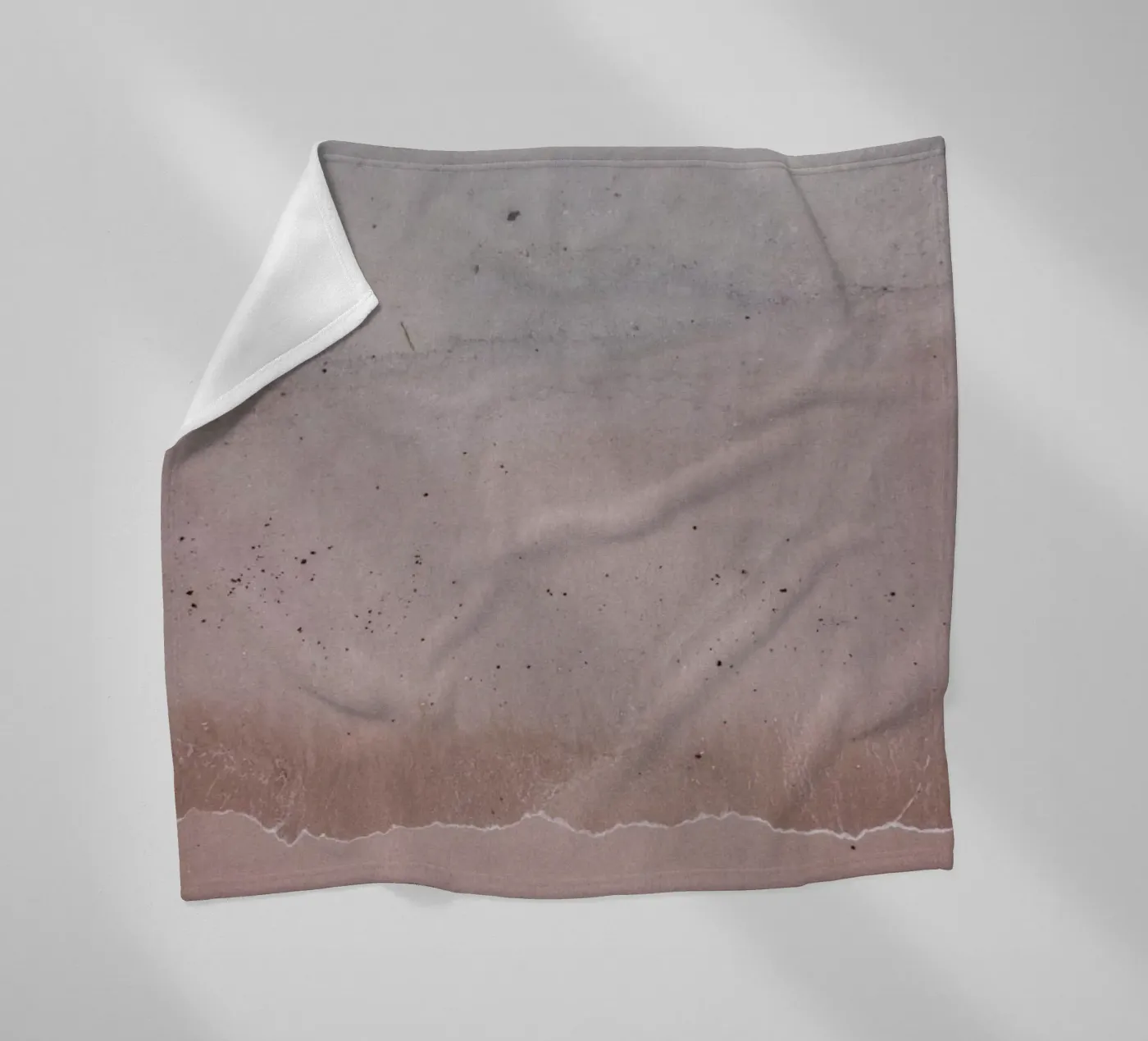 Beach Patterns 4 fleece blanket by Chris Abatzis