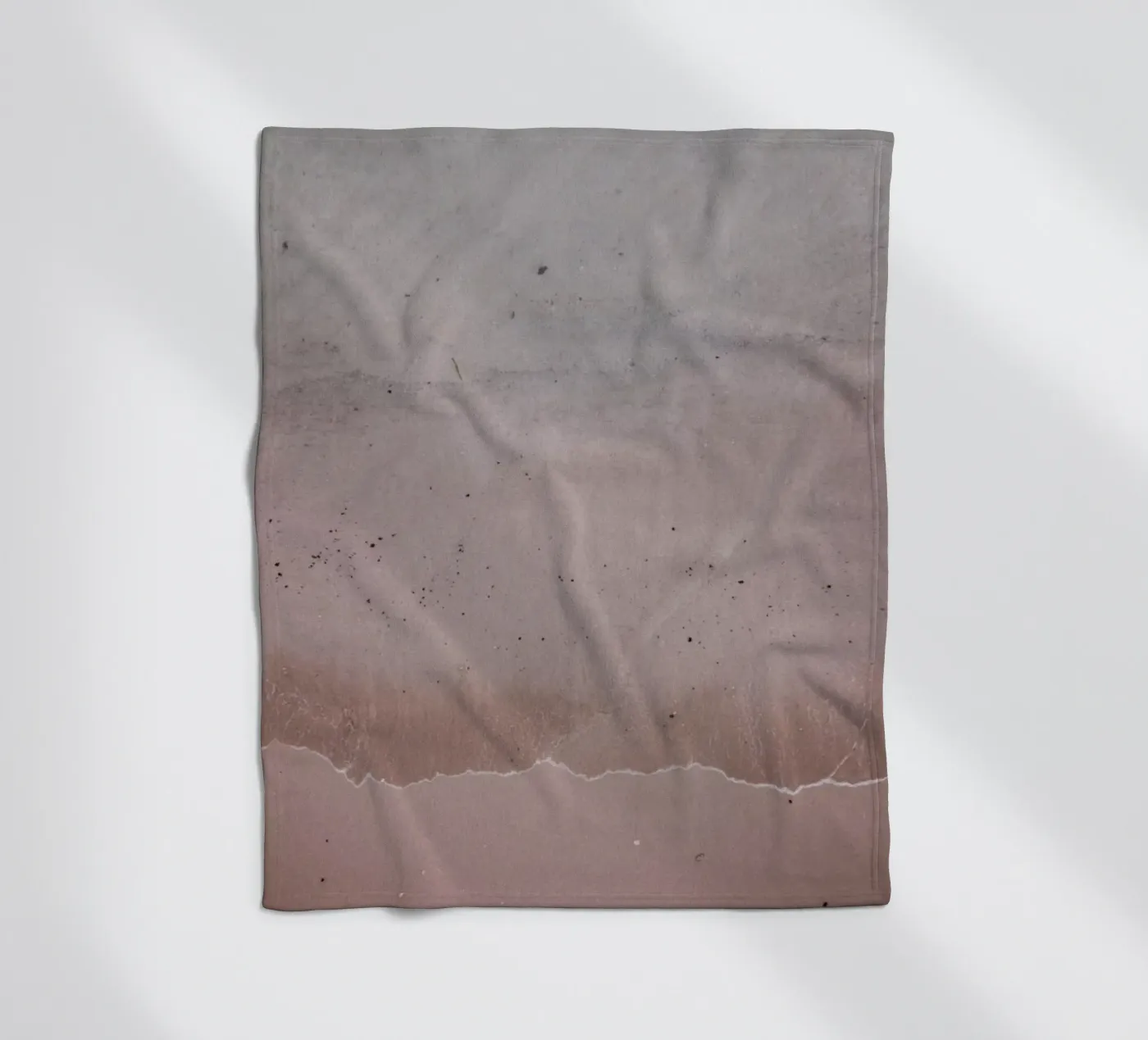 Beach Patterns 4 fleece blanket by Chris Abatzis