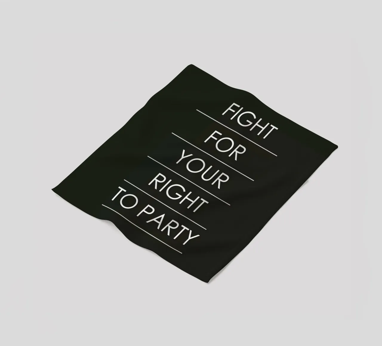 Fight for Your Right coperta in pile da Studio One