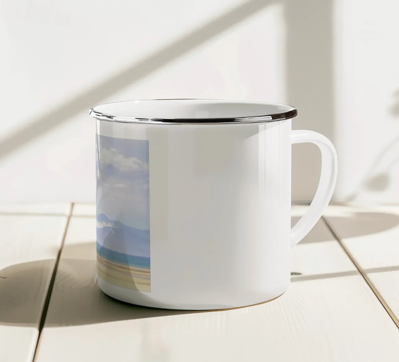 Abel Tasman National Park tazza in smalto da Nur Mut