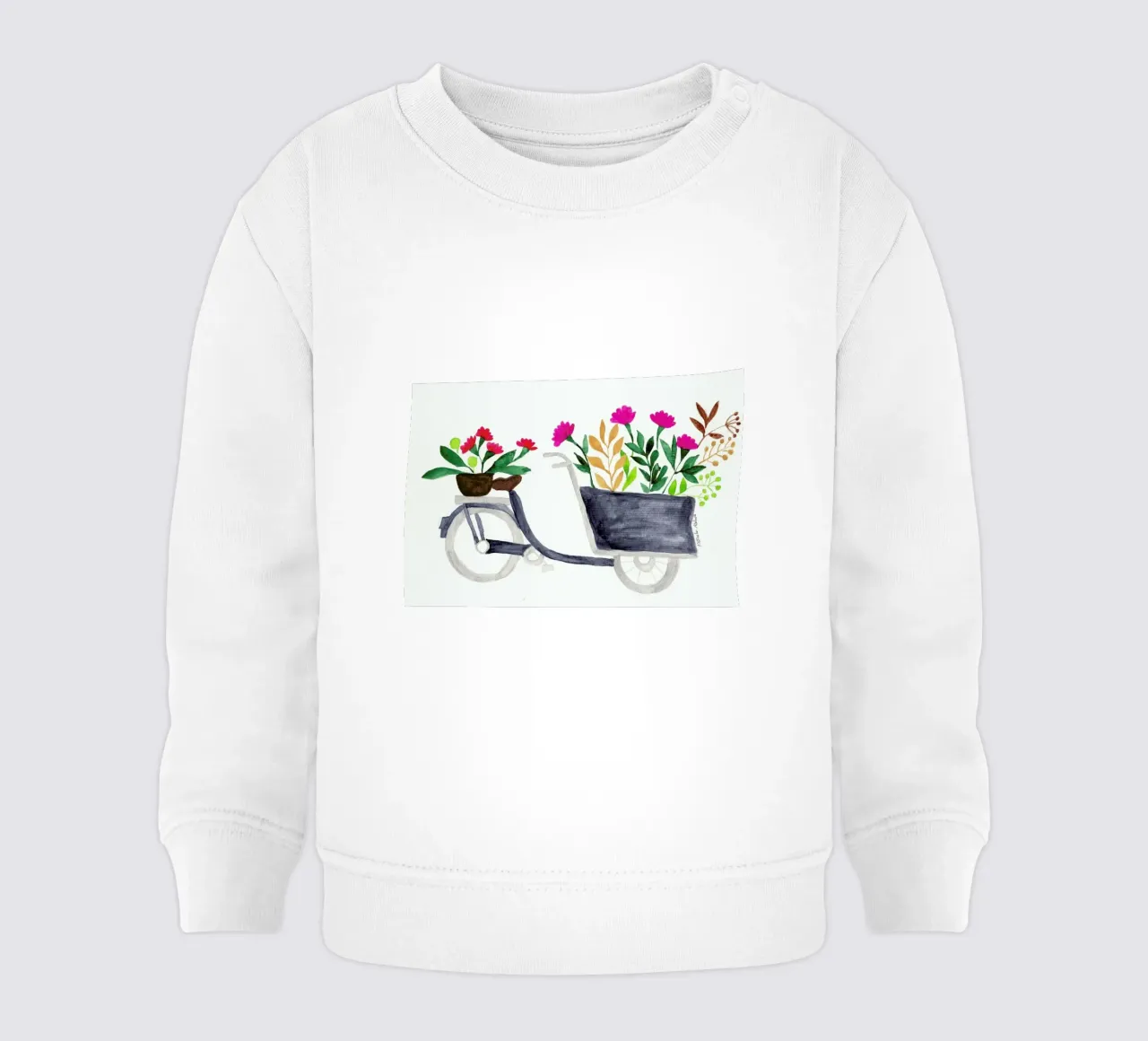 Flowers Delivery felpa neonato da Nathys_illustration