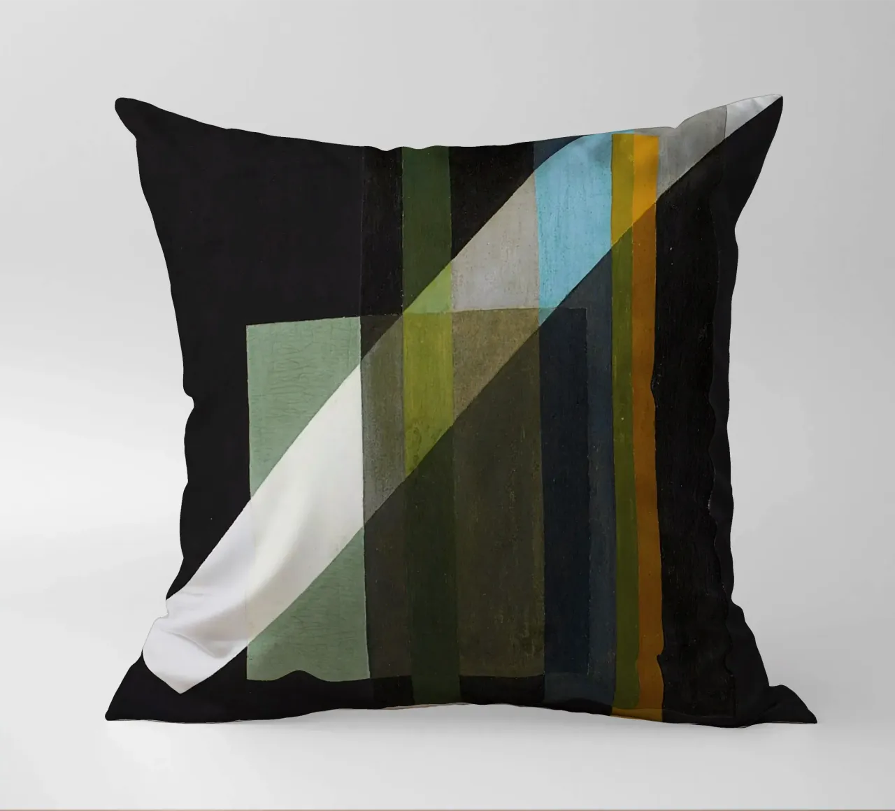 Laszlo Nagy Maholy - Construction 01 decorative cushion by Old Masters