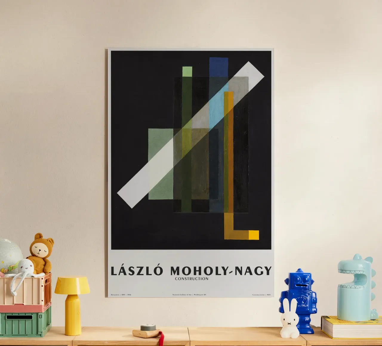 Laszlo Nagy Maholy - Construcción 01 metacrilato de Old Masters