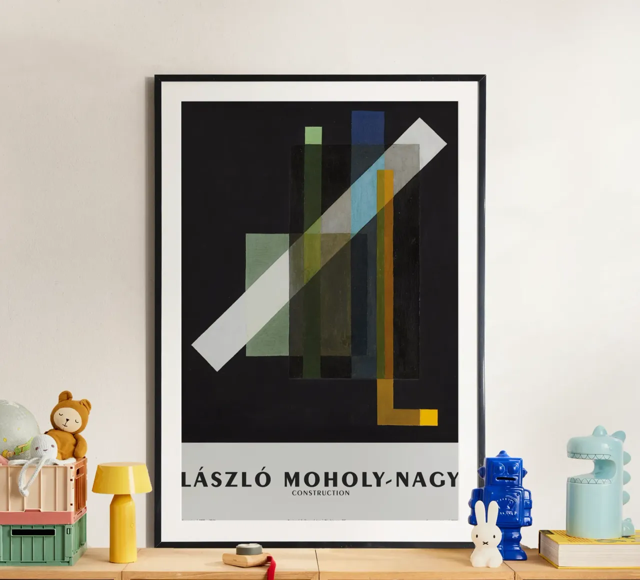 Laszlo Nagy Maholy - Construcción 01 hahnemühle de Old Masters