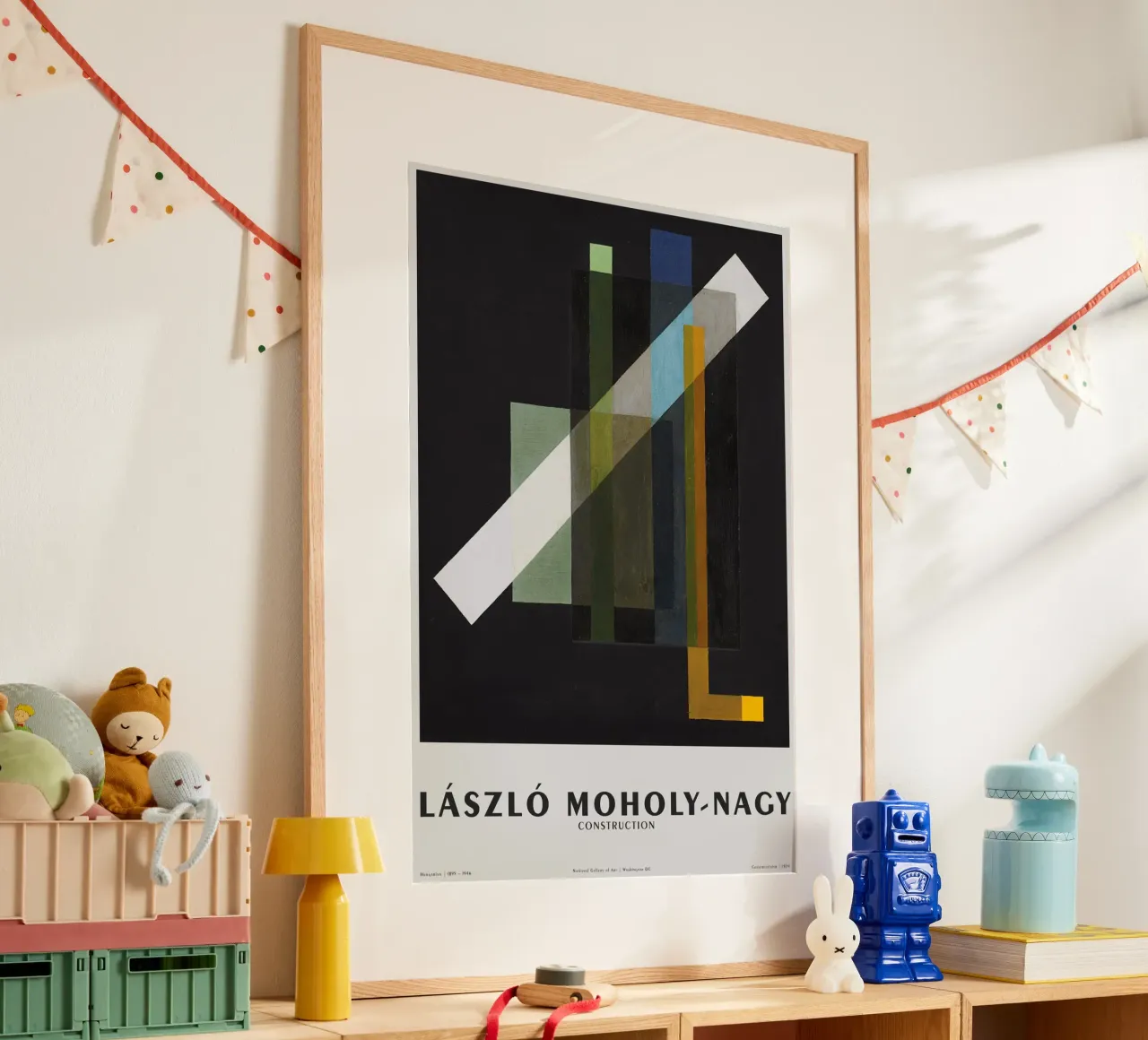 Laszlo Nagy Maholy - Construcción 01 hahnemühle de Old Masters