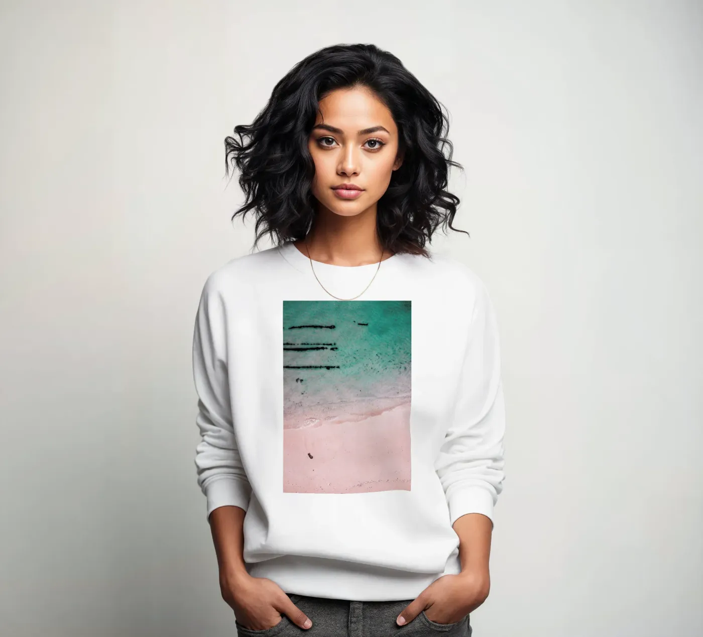 Beach Patterns2 sweat de Chris Abatzis