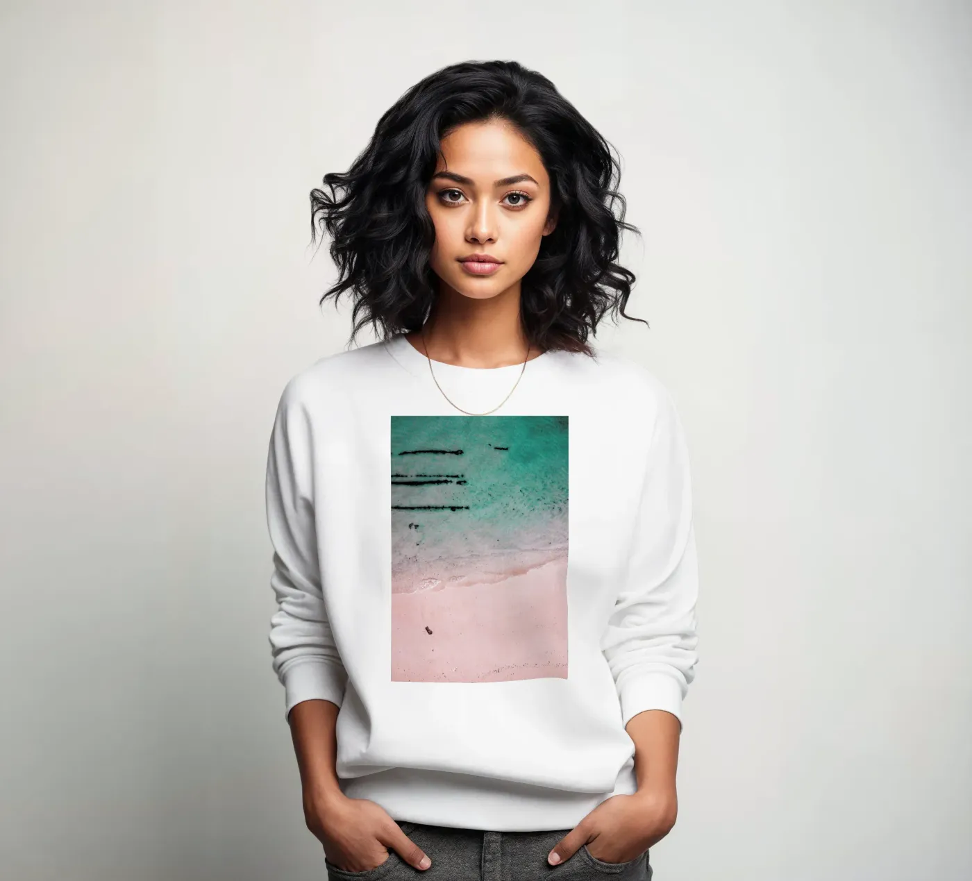 Beach Patterns2 sweatshirt by Chris Abatzis