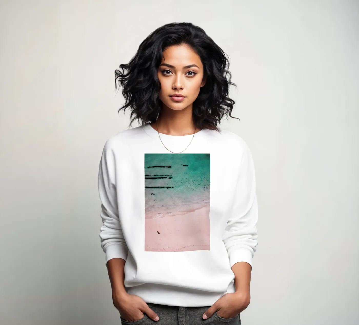 Beach Patterns2 sweat de Chris Abatzis