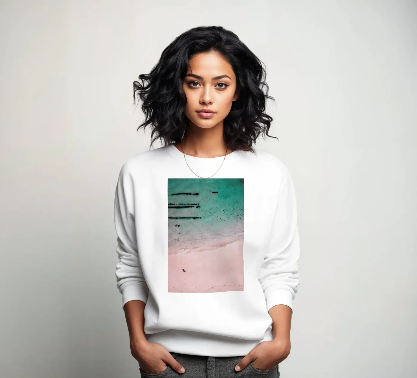 Beach Patterns2 sweatshirt by Chris Abatzis