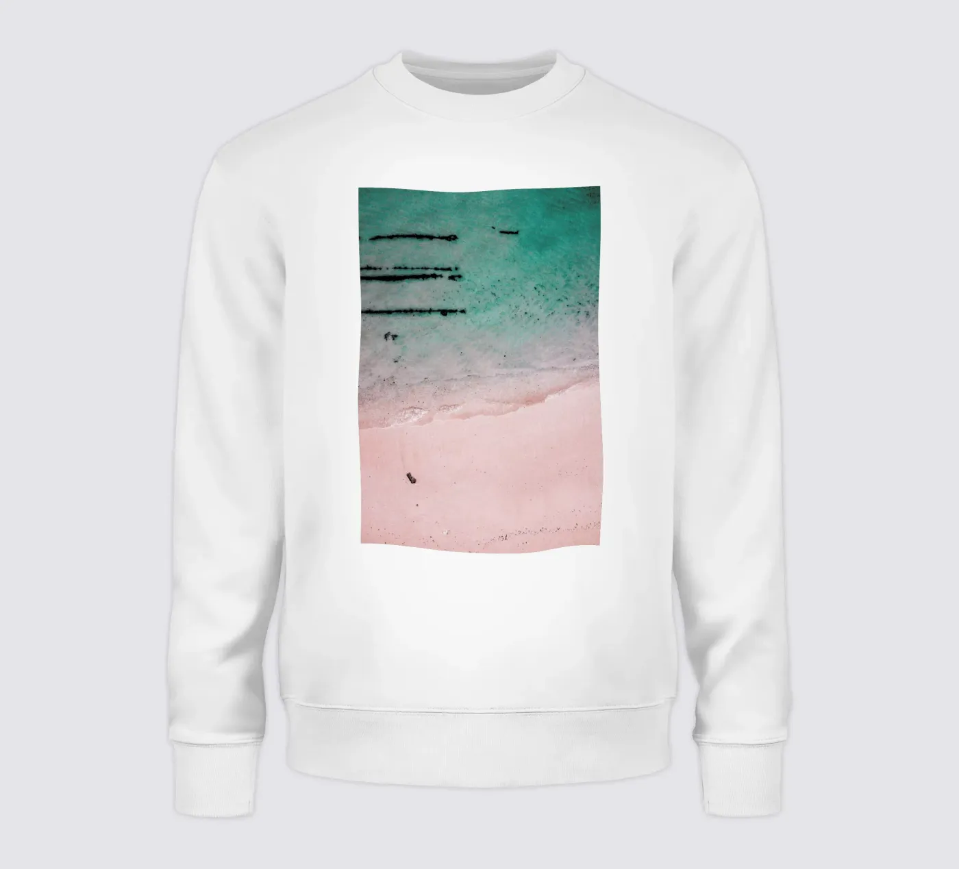 Beach Patterns2 sweatshirt by Chris Abatzis