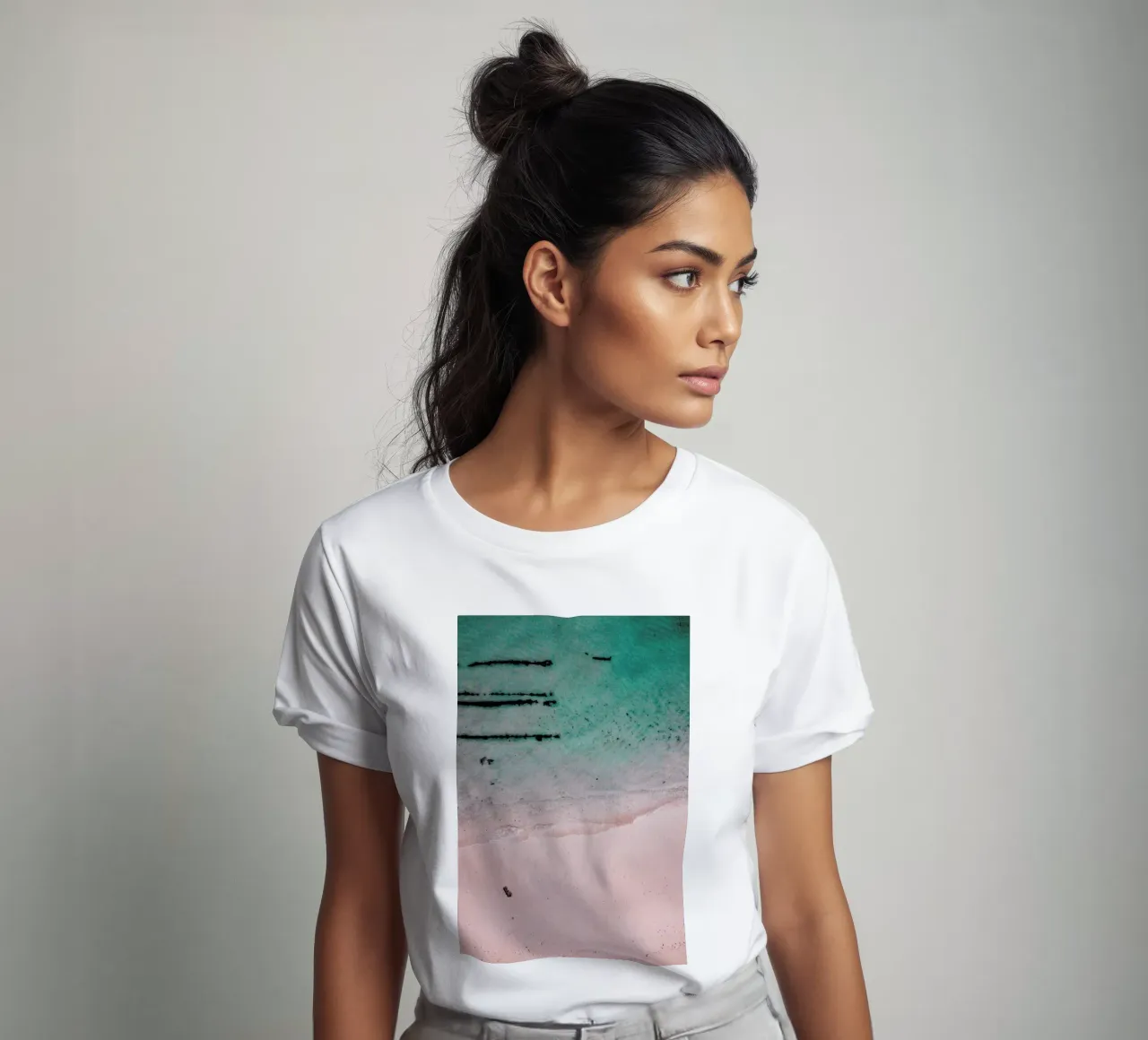 Beach Patterns2 t-shirt van Chris Abatzis