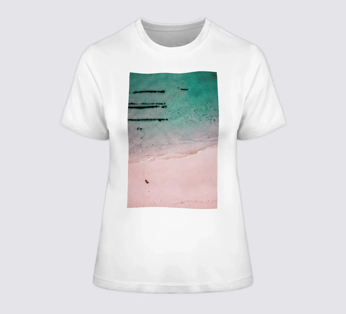 Beach Patterns2 t-shirt da donna da Chris Abatzis