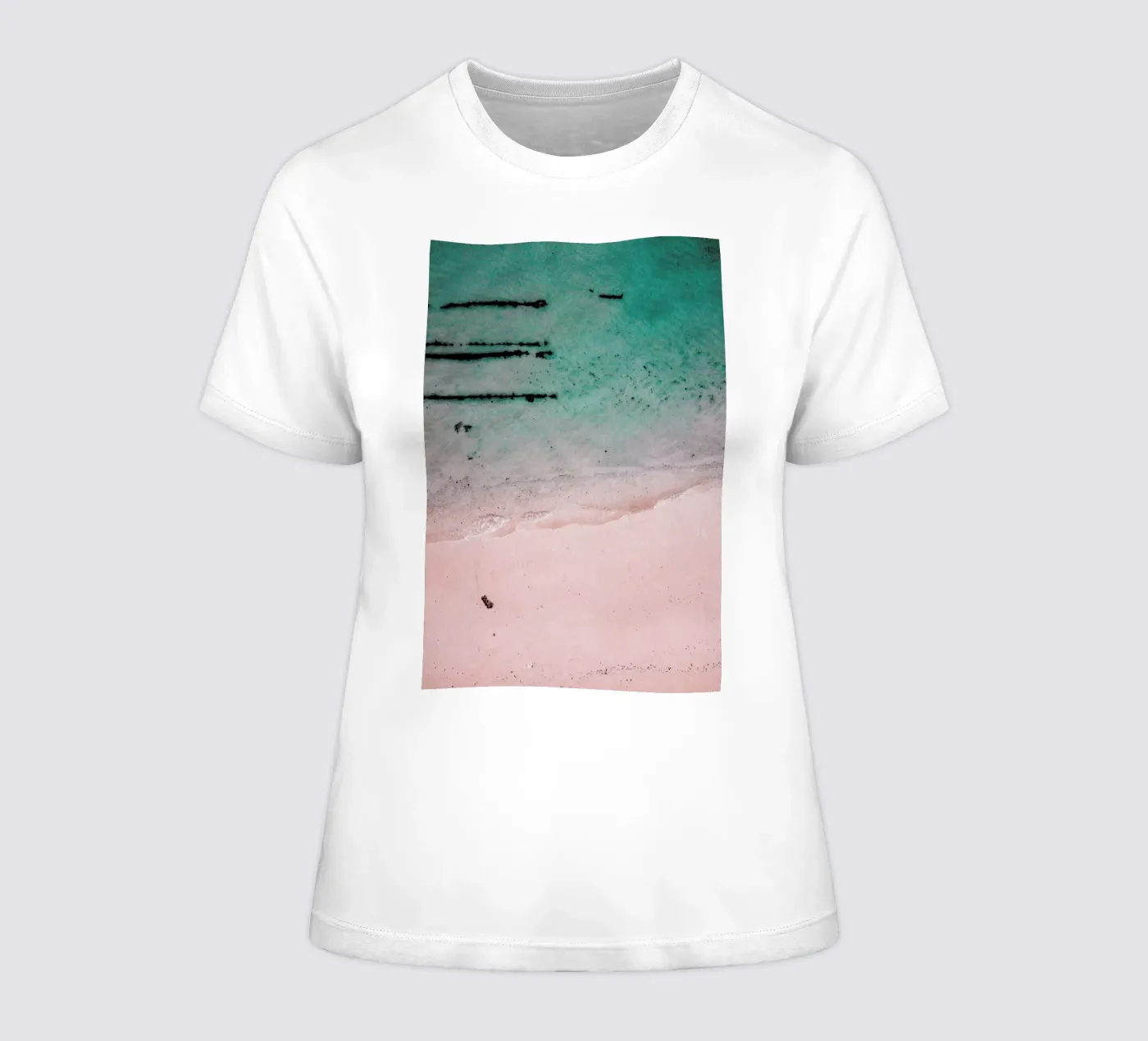 Beach Patterns2 t-shirt da donna da Chris Abatzis