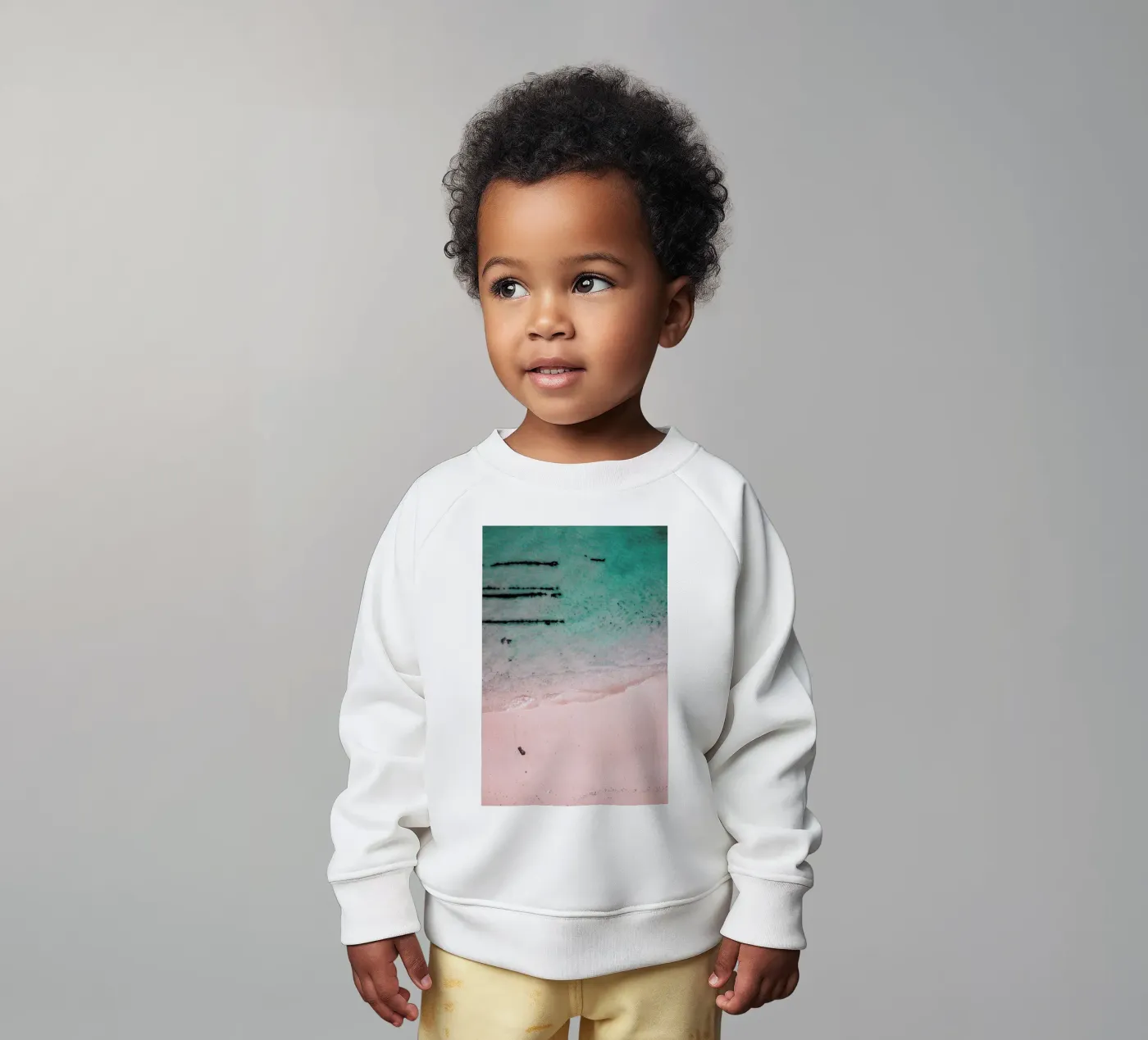 Beach Patterns2 felpa neonato da Chris Abatzis