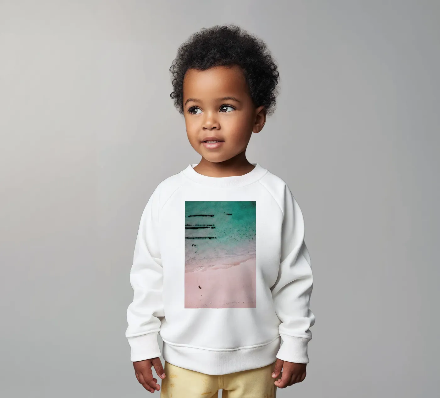 Beach Patterns2 felpa neonato da Chris Abatzis