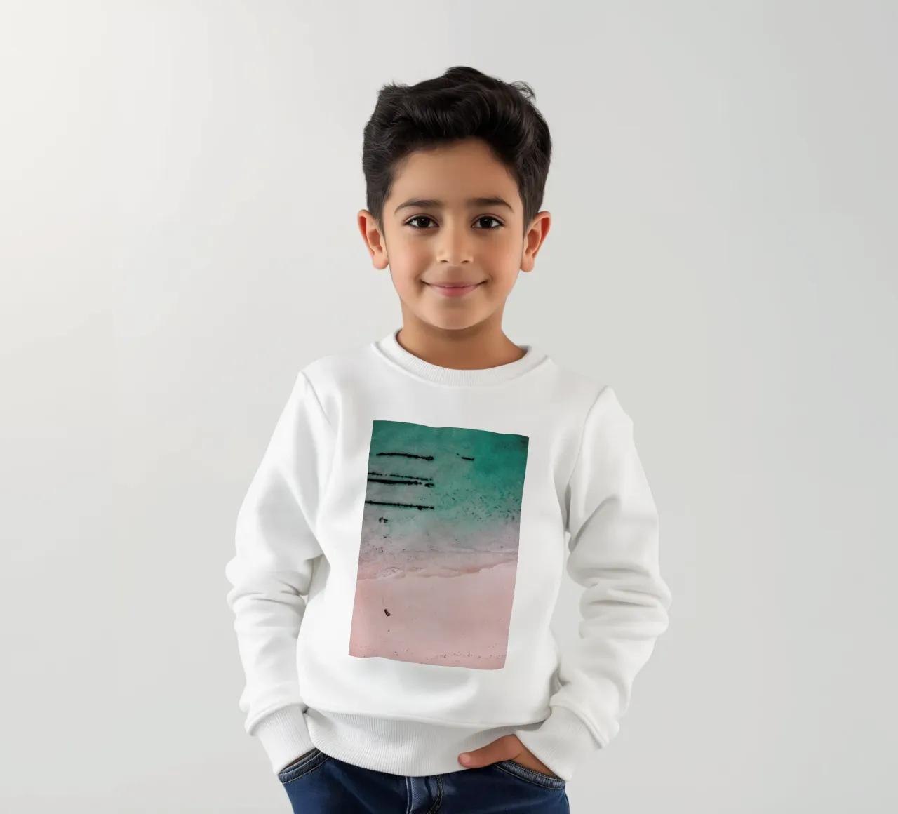 Beach Patterns2 sudadera para niño de Chris Abatzis