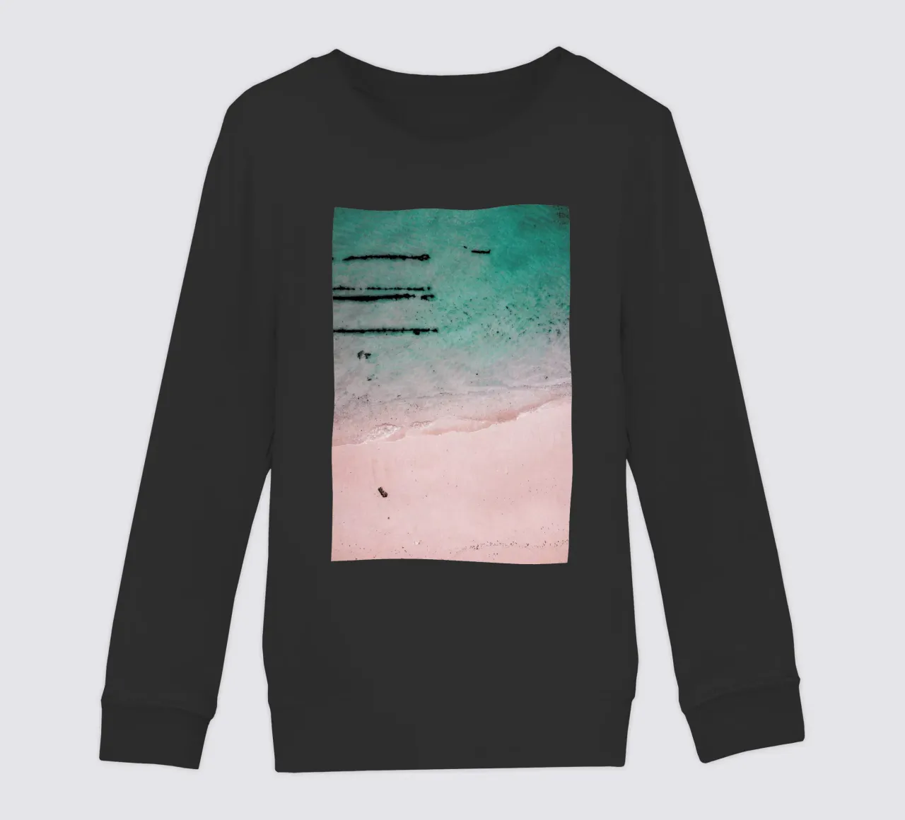 Beach Patterns2 felpa bambino da Chris Abatzis