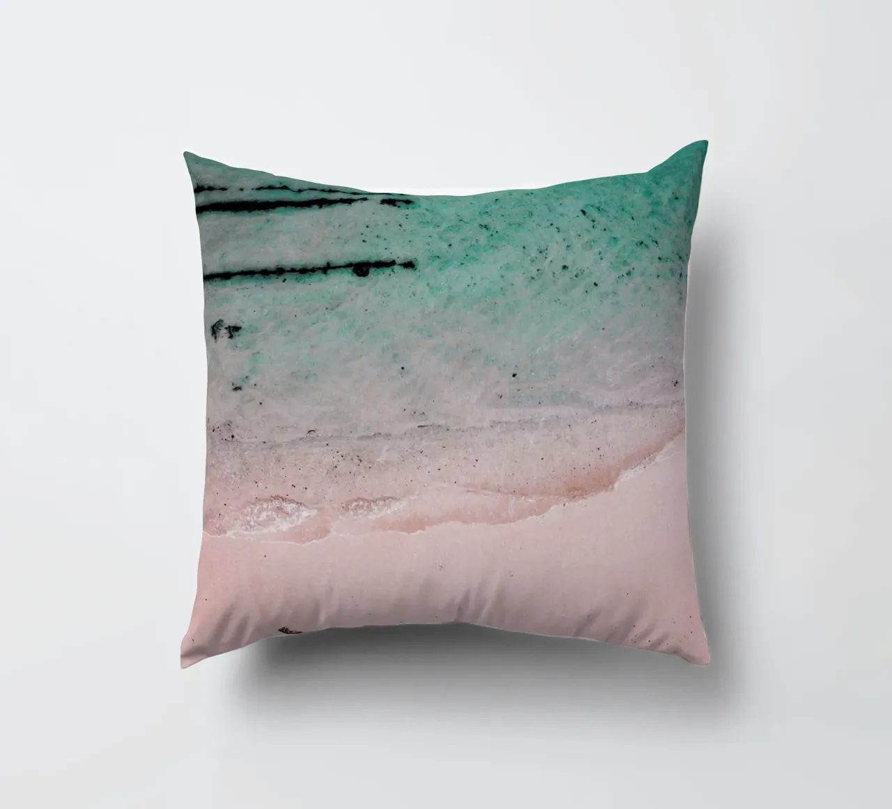 Beach Patterns2 cuscino da Chris Abatzis