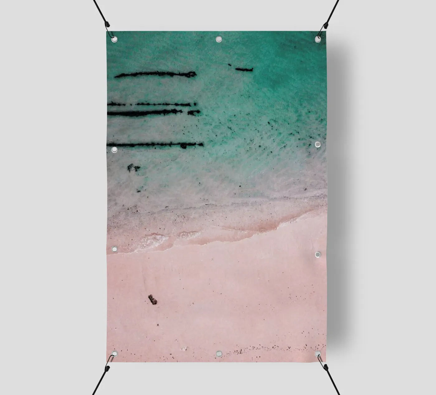 Beach Patterns2 telo in pvc da Chris Abatzis